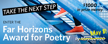 Far Horizons Award for Poetry 2020