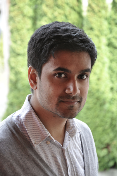 Naben Ruthnum, winner of the 2012 Novella Prize